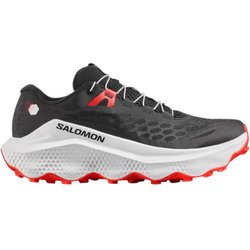 Salomon Ultra Glide 4 Shoes Black Red SS26, Size Eu 46