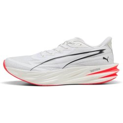 Puma Deviate Pure Nitro White Red Running Shoes AW26, Size 45 - Eur