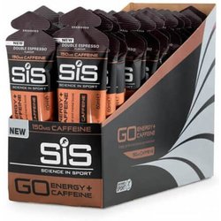 Sis Caffeine Double Espresso Gel Box 30Udx60Ml