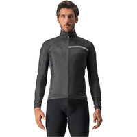 Veste Coupe-vent Castelli Squadra Stretch Noir, Taille L