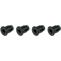 Kit vis plateau Sram Force 2X 107 BCD noir