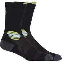 365Rider Enjoy 27% Discount on Asics Fujitrail Running Socks in Black Green XL
