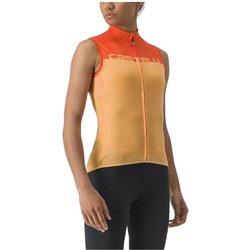 Maglia Senza Maniche Velocissima Arancione Donna, Taglia S