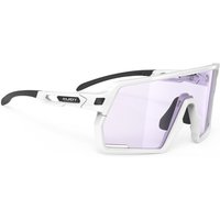 Lunettes Rudy Project Kelion White Gloss Impactx™ Photochromic 2 Laser Violet
