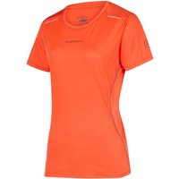 T-shirt femme La Sportiva Tracer manches courtes orange, Taille S