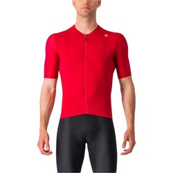Maglia Castelli Espresso Rossa A Maniche Corte, Taglia M