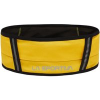 Ceinture La Sportiva Run Belt Jaune Noir, Taille L