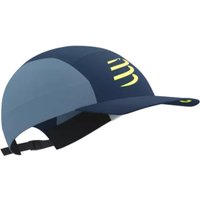 Casquette Compressport 5 Panel Light Bleu Jaune