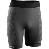 Collant Court Lurbel Spirit Blur gris noir, Taille S