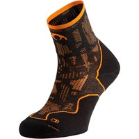 Chaussettes Lurbel Challenge Blur Four noir orange, Taille XL