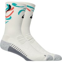 365Rider Get 35% Discount on Asics Beige Performance Run Crew Socks Size IV