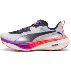 Puma Deviate Nitro Elite Trail White Red SS25 Women Shoes, Size 38 - Eur