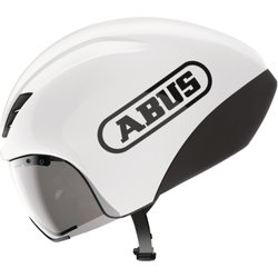 Casco Abus Gamechanger Tt 1.1 Shiny White, Taglia M (54-58 Cm)