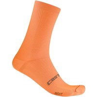 365Rider Deal Enjoy 27% Off Castelli Espresso 18 Orange Socks LXL