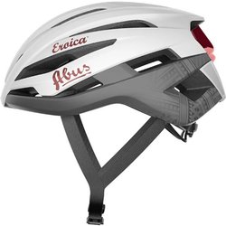 Casco Abus Stormchaser X Eroica Bianco Grigio, Taglia M (54-58 Cm)