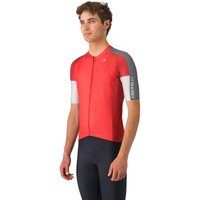 365 Rider Réduction de 44% sur le maillot Castelli Entrata 6 rouge et gris S
