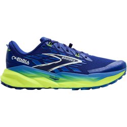 Brooks Cascadia 19 Shoes Blue Yellow AW25