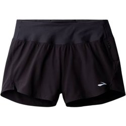 Shorts Brooks Chaser 3" Short 2.0 Nero Donna, Taglia L