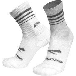 Calzini Brooks Run-In Crew 3-Pack Bianco, Taglia S