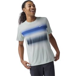 Brooks Atmosphere 3.0 Short Sleeve T-Shirt Blue Grey, Size M