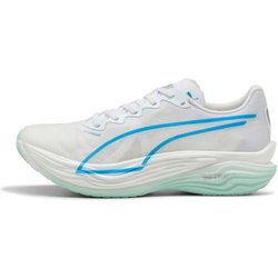Puma Deviate Nitro Elite 3 White Blue AW25 Shoe, Size 42,5 - Eur