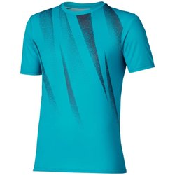 Mizuno Core Graphic Short Sleeve Shirt Blue, Size S