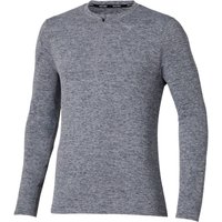 365Rider Deal Enjoy 59% Off Mizuno Core Impulse Long Sleeve Top in Grey Size S