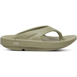 Sandali Oofos Recovery Ooriginal Marrone Unisex, Taglia 45 - Eur