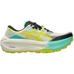 Asics Trabuco Max 5 Shoes Beige Yellow SS26, Size 47 - Eur