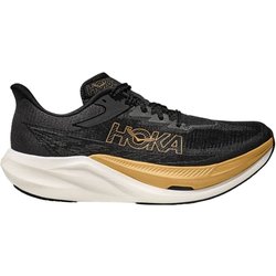 Hoka Rocket X 3 Black Gold SS26 Unisex Shoes, Size Eu 41 1/3