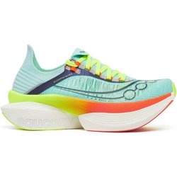 Scarpe Saucony Endorphin Elite 2 Blu Giallo SS26 Unisex, Taglia 42,5 - Eur