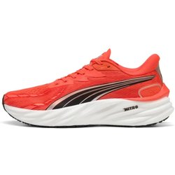 Scarpe Puma Velocity Nitro 4 Rosso Nero SS26, Taglia 46 - Eur