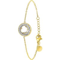 Bracelet Femme So Charm - B2125-BLANC - Bracelet Mode Doré