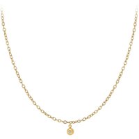 Collier Femme So Charm - BD2382-DORE-DIAMANT - Collier Mode Doré
