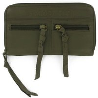 Portefeuille JORDAO taupe en cuir