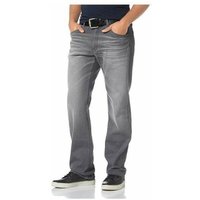 Jean droit stretch homme Rhode Island Reed longueur 34 cm - Gris en coton