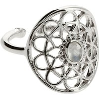 Bague Kosma Stella BRSL0436-SMOI - Métal Argenté & Pierre De Lune Femme