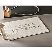 Tapis de bain BIEN ETRE - beige