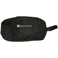 TROUSSE DE VOYAGE 2 Compartiments -Zippés-Mencorner noir en toile