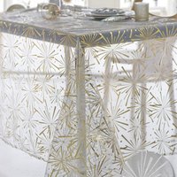 Nappe rectangle FESTIVES Stellina - Or