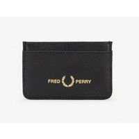 Porte carte Cuir Fred Perry noir