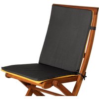 Galette outdoor fauteuil gris anthracite 40 x 90cm