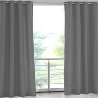 Rideau exterieur TOILE 135 x 240 gris