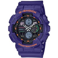Montre Mixte Casio G-Shock GA-140-6AER - Bracelet Résine Violet