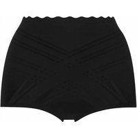 Culotte haute Noire effet sculptant en microfibre femme - Beauty Lift DIM