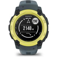 Garmin - 010-02932-01 Instinct E, Citron vert avec bracelet bleu crépuscule - 40 mm