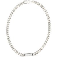 Collier Homme Guess Bijoux Inscription - JUMN04400JWST Acier Argent