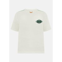 Tee Shirt Manches Courtes en coton TITUS Craie écru