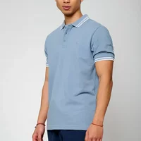 Polo M Courtes en coton JAROD Sky bleu ciel