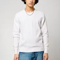 Pull en coton MARUS White blanc